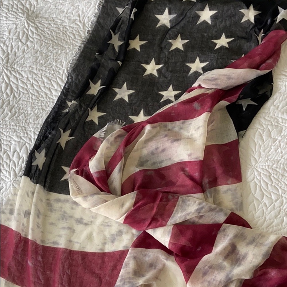 American Flag Scarf